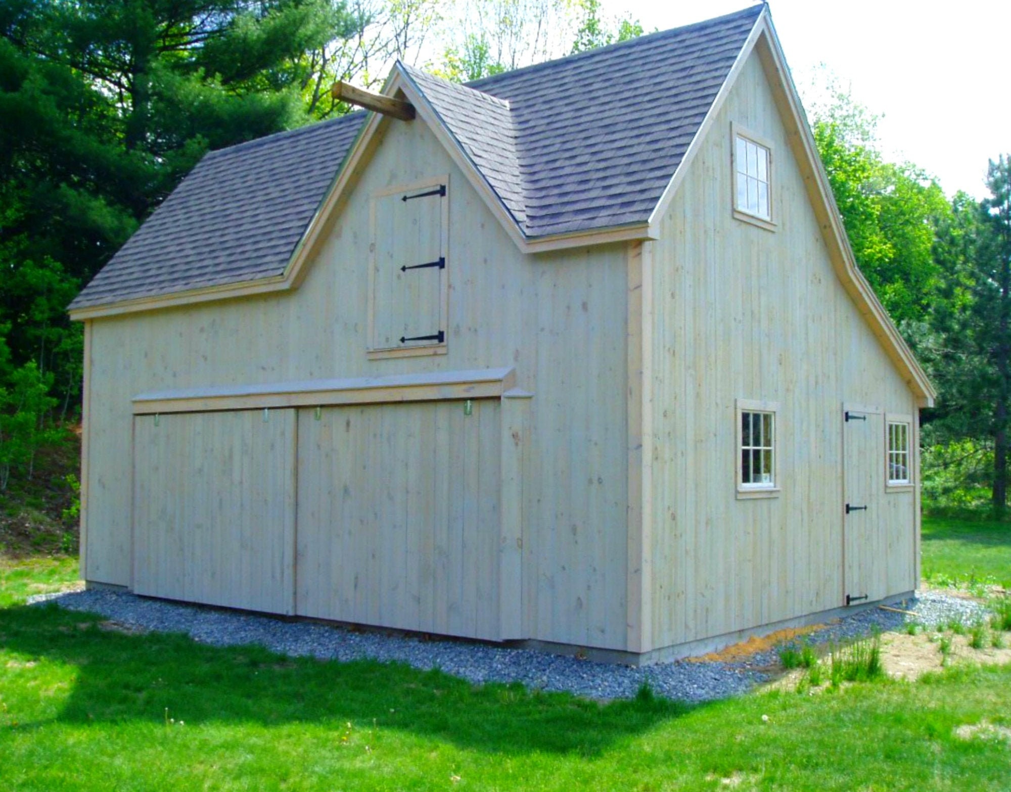 30X40 Pole Barn With Loft - 8lbt0wz