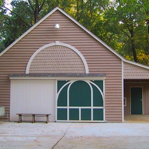 17 Workshop and Studio Barn Designs Seventeen Optional Layouts on Three Complete Pole-Barn Construction Blueprints image 10