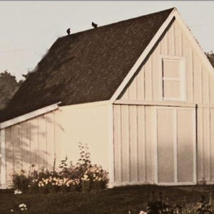 Mini-Barn Plans - Garage Plans - Loft - Instant Download - Inexpensive Pole-Barn Construction - Architect&#39;s Drawings - Permit Plans