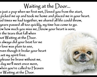 Shih Tzu Dog Pet Loss Memorial Bereavement Fridge Magnet ... Shih Tzu Dog Pet Loss Memorial Bereavement Fridge Magnet ...