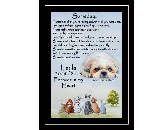 personalised dog memorial