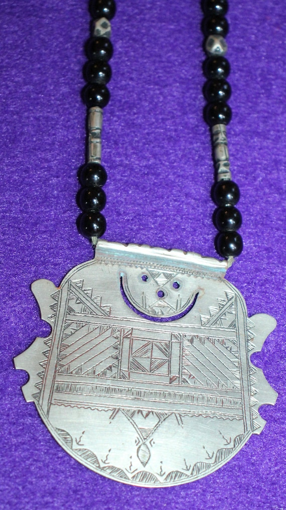 Vintage Tuareg Amulet, Pendant, Necklace - image 1