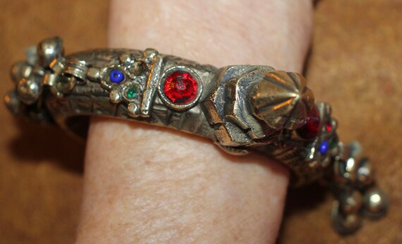 Rare, Vintage Afghan Kuchi Tower Bracelet - image 8