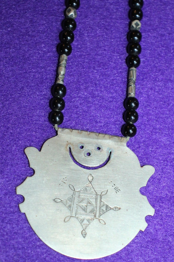 Vintage Tuareg Amulet, Pendant, Necklace - image 2