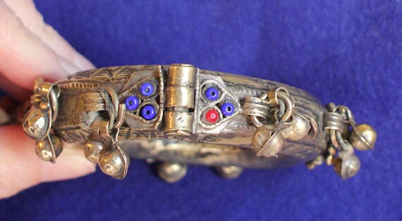 Rare, Vintage Afghan Kuchi Tower Bracelet - image 6