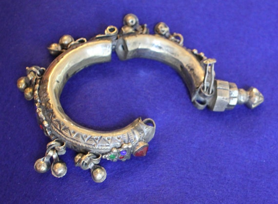 Rare, Vintage Afghan Kuchi Tower Bracelet - image 3