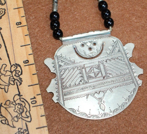 Vintage Tuareg Amulet, Pendant, Necklace - image 6