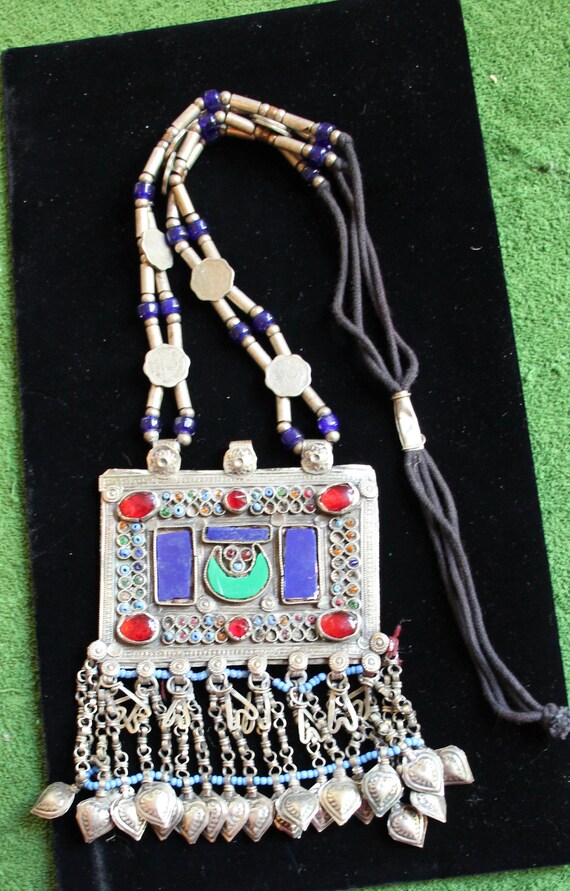 Tribal Banjara Kuchi Handmade Large Necklace with 