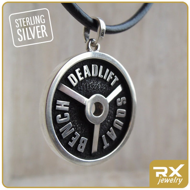 Gym gift Fitness Jewelry Coach Gifts Powerlifting Charm Etsy