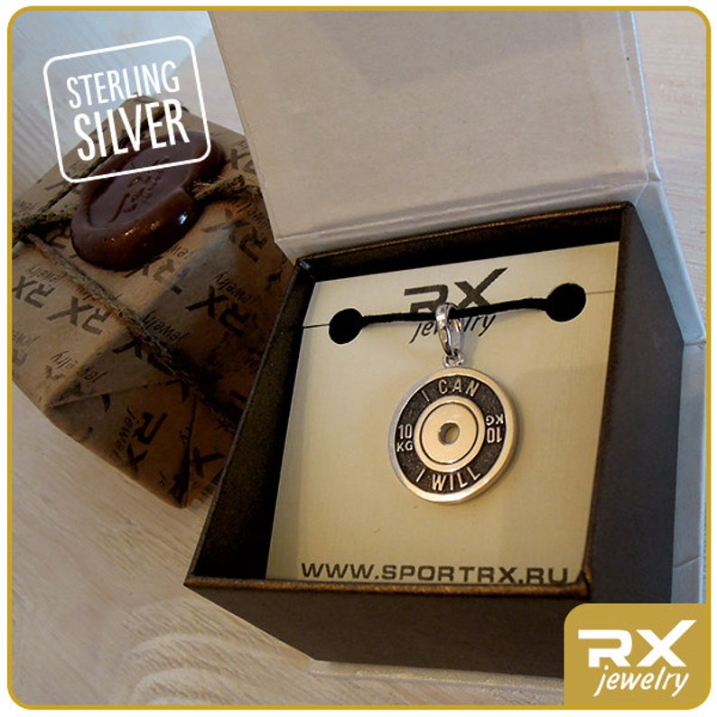 Gym Gift Powerlifting Be Strong Handmade Weight Plate Charm Etsy