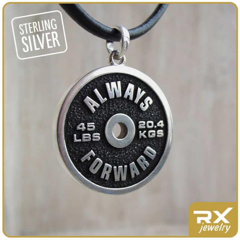 Gym gift Fitness Jewelry Coach Gifts Powerlifting Charm Etsy