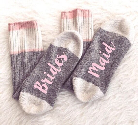 bridesmaid socks