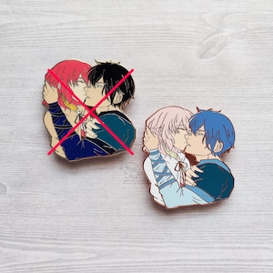FINAL RESTOCK HakYona | AkaNoYona Japanese Shoujo Anime Manga Hard Enamel Pin | Kawaii Shojo Ita Bag Accessory