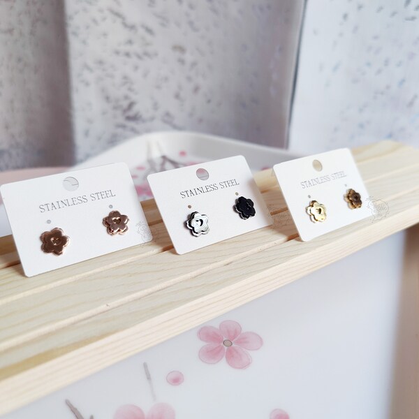 SakurAcessories | Stud Earrings | Kawaii Japanese Cherry Blossom Inspired Jewelry