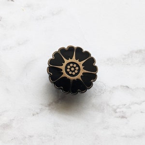 FINAL RESTOCK ATLA Black Lotus | Anime Weeb Otaku Hard Enamel Pin / Ita Bag Accessory