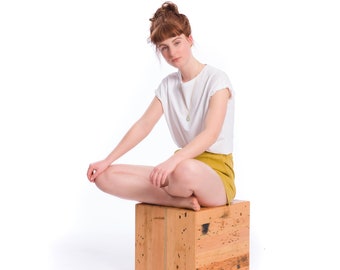 Wood Cube - Cube Seat by edictum - UNIQUE FURNITURE