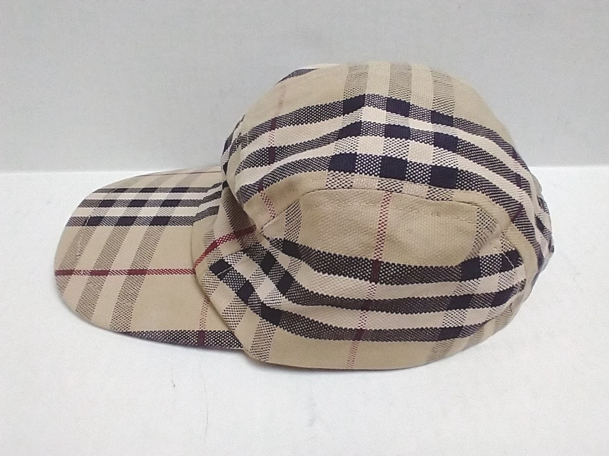 burberry nova check cap