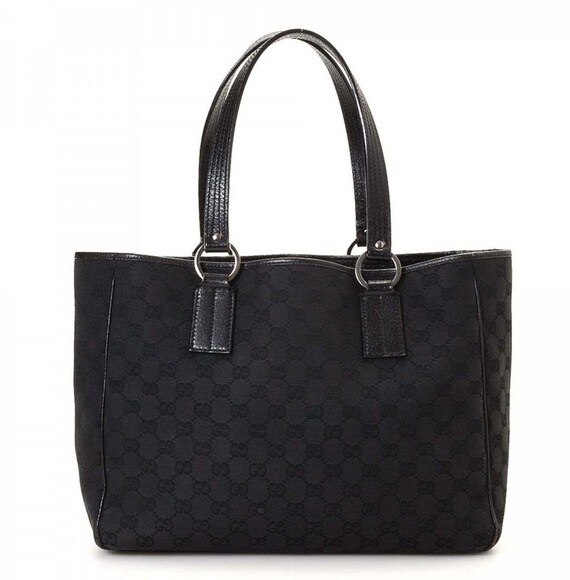 gucci black monogram shoulder bag