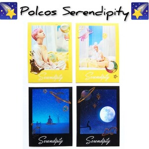 Polcos | Polaroids | Serendipity | Pack of 4 | K-pop |