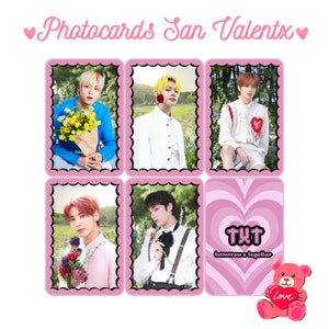 Pack de cartes photo de la Saint-Valentin | MOA | Un rêve | Soobin, Yeonjun, Beomgyu, Taehyun, Huening Kai | K-pop