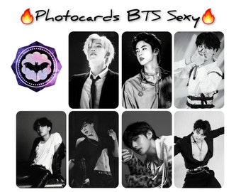 Sexy Photocards Pack | ARMY | Teamwork makes the dream job | RM, Jin, Suga, J-hope, Jimin, Taehyung, Jungkook | Kpop