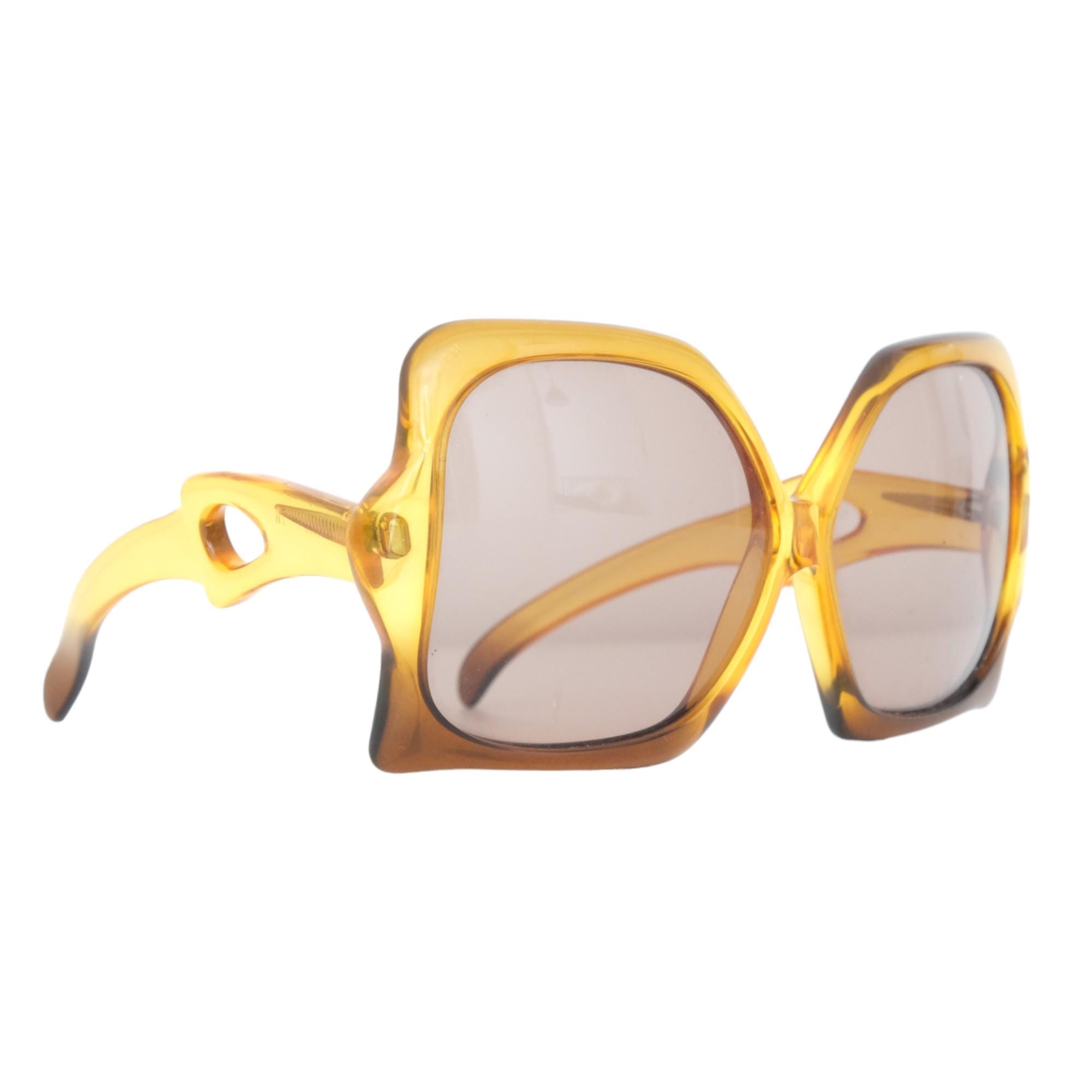 Miss Dior 1970s Oversized Square Optyl Sunglasses - Etsy
