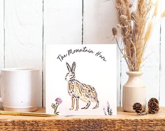 The Mountain Hare Greetings Card