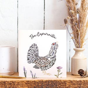 The Capercaillie Greetings Card