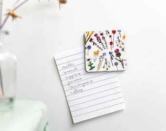 Wildflowers Watercolour Magnet