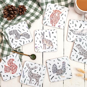 Scottish Wildlife Coasters