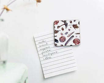 Sea Treasures Watercolour Magnet