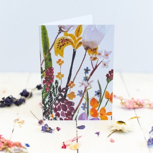 Shetland Wildflowers - Floral Greetings Card