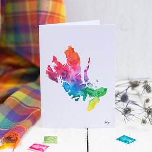 Carte Skye Carte Greetings Card - Scottish Islands Range