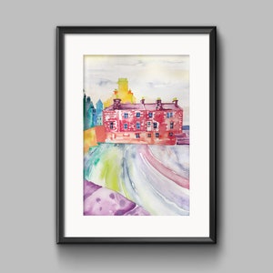 Bains Beach Print - Scotland in Colour Range
