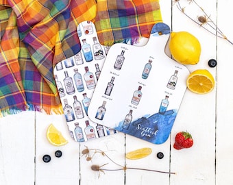Scottish Gin Mini Chopping Board