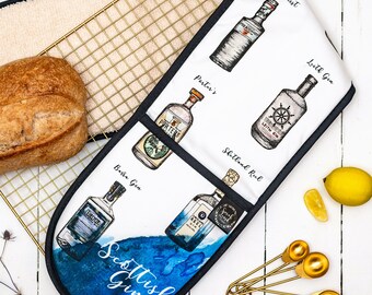 Scottish Gin Oven Gloves