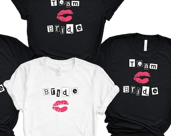 Bride - Team Bride - Mean Girls - Burn Book - Bachelorette Party - Jersey Short Sleeve Tee