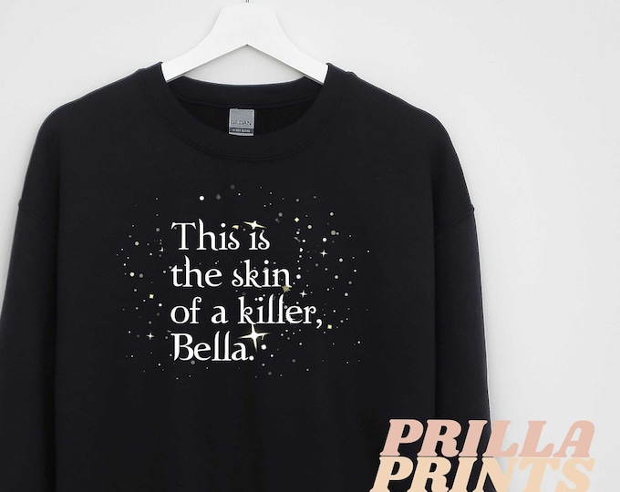 Twilight - The is the skin of a killer, Bella - Edward - Unisex Heavy Blend Crewneck Sweatshirt