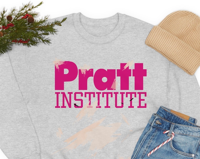 Pratt Insitute - Pam Beasley - The Office - Art School - Unisex Heavy Blend Crewneck Sweatshirt
