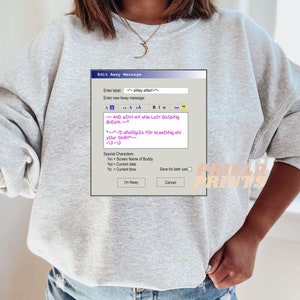 Customized Away Message - AIM - 90s - Buddy - AIM Buddy - AOL - You&#39;ve Got Mai Unisex Jersey Short Sleeve Tee - ash