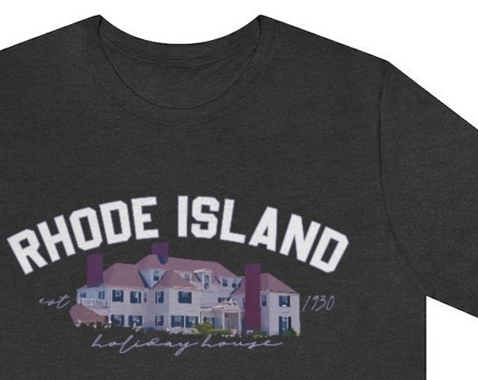 RHODE ISLAND - Holiday House - The Last Great American Dynasty, Taylor Swift, Unisex Jersey Short Sleeve Tee