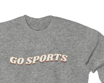 GO SPORTS - Football Season - Baseball Season - Fall Crew - Unisex Heavy Blend Crewneck Sweatshirt