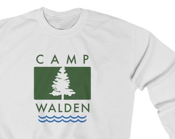 CAMP WALDEN - The Parent Trap - Annie Hallie - 90's Aesthetic - Y2K Minimalist - Crewneck Sweatshirt