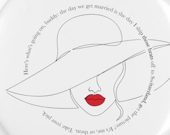 MEREDITH BLAKE - Parent Trap - Quote - Button Magnet, Round