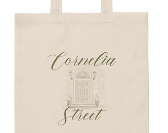 Cornelia Street - Natural - 15.75 x 15.25'' - Canvas Tote Bag