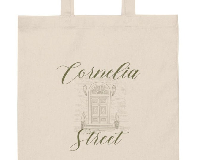 Cornelia Street - Natural - 15.75 x 15.25'' - Canvas Tote Bag