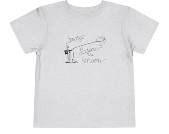 Toddler George Lassos the Moon Short Sleeve Tee