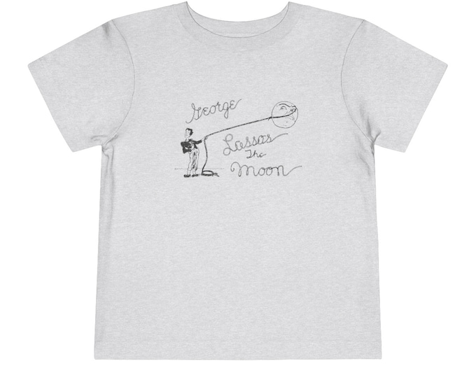 Toddler George Lassos the Moon Short Sleeve Tee