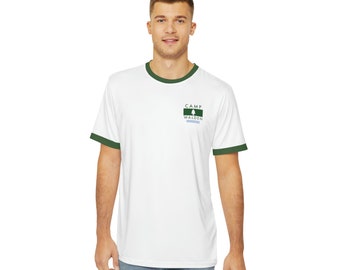Camp Walden - Uniform Ringer Athletic Material - The Parent Trap - Hunter Green
