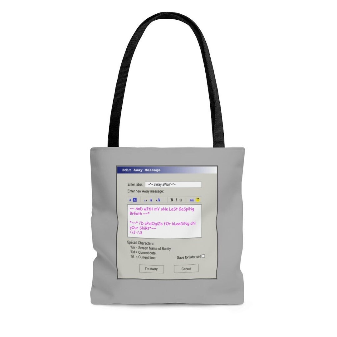 Customized Away Message AIM 90s Buddy AIM Buddy AOL You've Got Mail ...